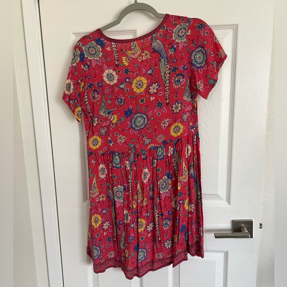 SPELL AND THE GYPSY COLLECTIVE RED
LOVEBIRD DRESS - Picture 11 of 12